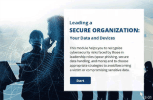Leading a secure organization, your free data privacy device