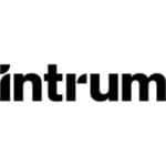A GLS Customer - the Intrum logo